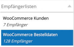 WooCommerce Newsletter Anbindung